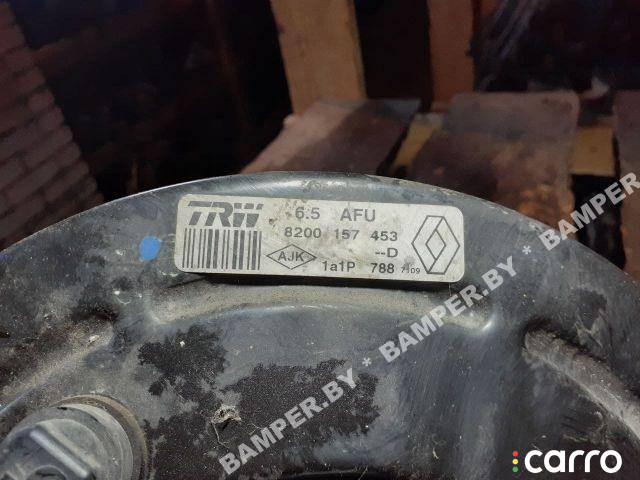 8200157453D Вакуумный усилитель тормозов Renault Scenic 2 2004г. - фото №2