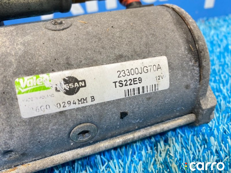 23300JG70A, 23300JG70B стартер Nissan X-Trail 2011г. - фото №2