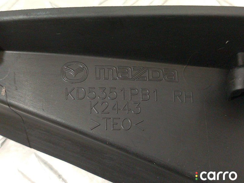 KD5351PB1, KD5351PC1 Уголок жабо Mazda CX-5 2014г. - фото №7
