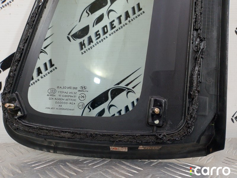 878102E020 Стекло кузовное Hyundai Tucson 2005г. - фото №9