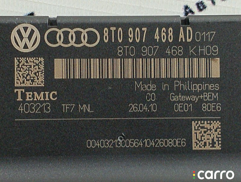 8T0907468AH, 8T0907468AD Блок комфорта Audi A4 2010г. - фото №3