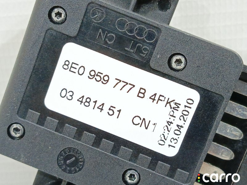 8E0959777B, 8E0959777B4PK Кнопка регулировки сиденья Audi A4 2010г. - фото №7