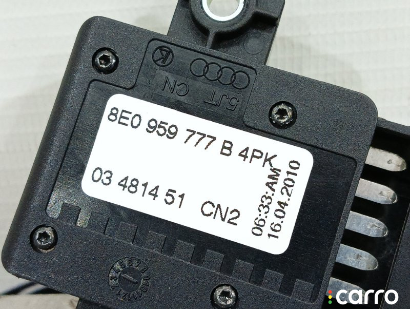 8E0959777B, 8E0959777B4PK Кнопка регулировки сиденья Audi A4 2010г. - фото №8