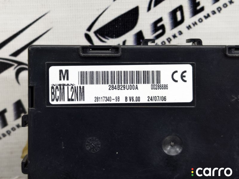 284B2EM03B, 284B2BC52A, 284B2EM03A, 284B2EM01C, 284B2BC520, 284B2EM01E, 284B2EM01D, 284B29U00A, 284B2EM01B, 284B2EM03C Блок комфорта Nissan Note 2006г. - фото №3