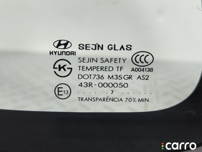 878102E000 Стекло кузовное Hyundai Tucson 2009г. - фото №7