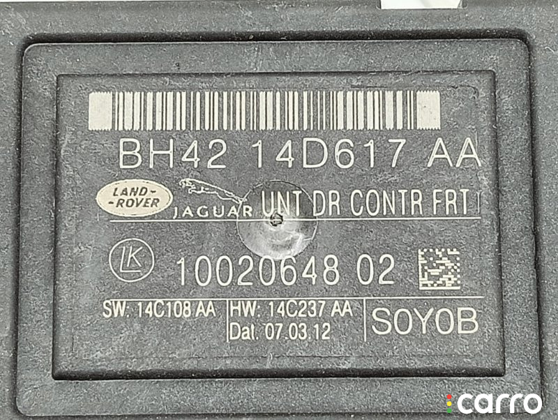 BH42-14D617-AA, LR023342, C2D16742 Блок комфорта двери Land Rover Range Rover Sport 2012г. - фото №4