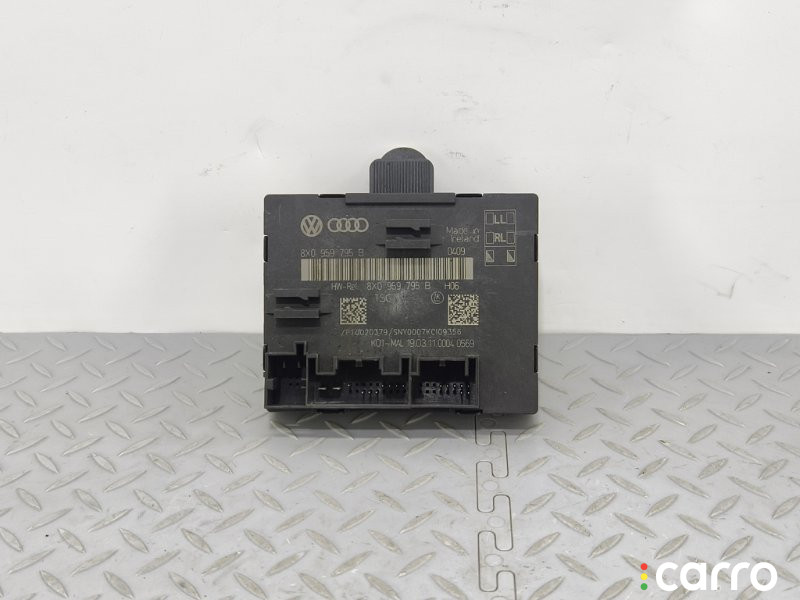 8X0959795BZ01, 8X0959795BZ03, 8X0959795B, 8X0959795DZ01, 8X0959795DZ02 Блок комфорта двери Skoda Superb 2011г. - фото №1