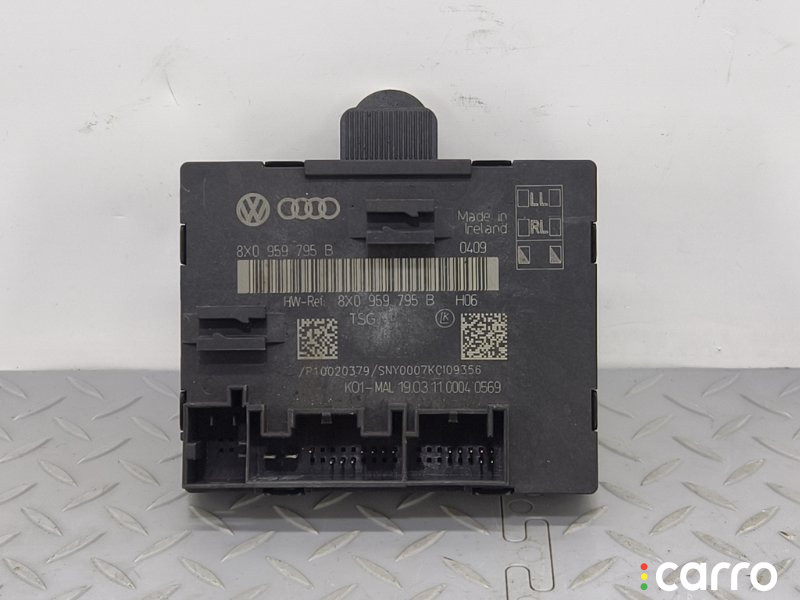 8X0959795BZ01, 8X0959795BZ03, 8X0959795B, 8X0959795DZ01, 8X0959795DZ02 Блок комфорта двери Skoda Superb 2011г. - фото №2