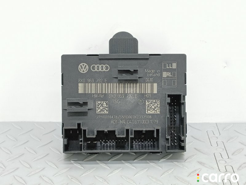 8X0959792E Блок комфорта двери Skoda Superb 2011г. - фото №2