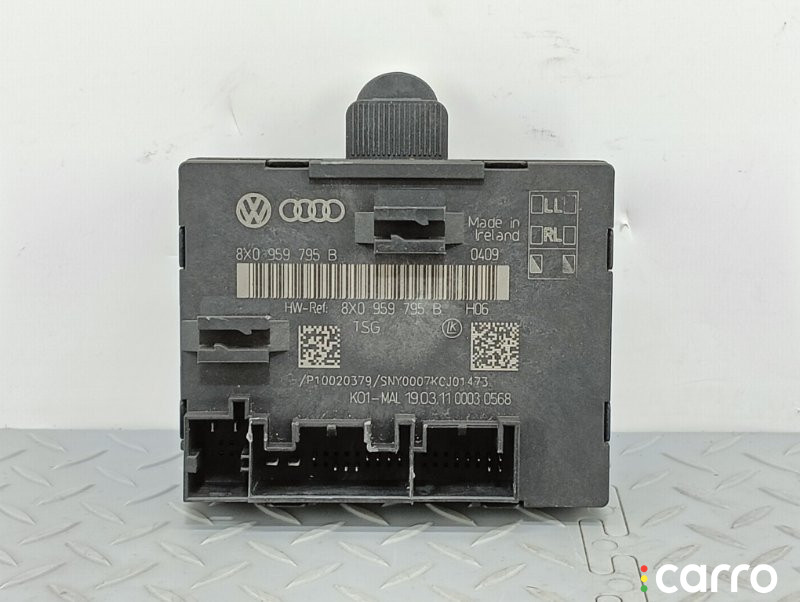 8X0959795BZ01, 8X0959795BZ03, 8X0959795B, 8X0959795DZ01, 8X0959795DZ02 Блок комфорта двери Skoda Superb 2011г. - фото №2