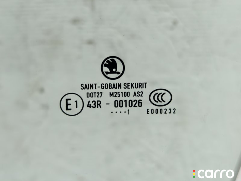 3T0845201B, 3T0845201, 3T0845201A Стекло двери Skoda Superb 2011г. - фото №6