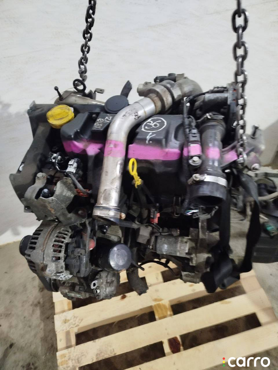 K9K282 двигатель Nissan Qashqai J10 2010г. - фото №5