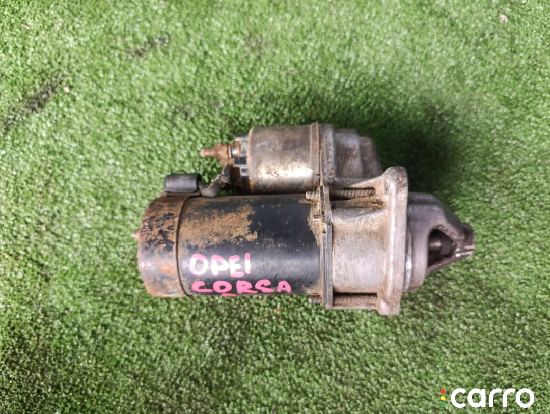 09130838 Стартер Opel Corsa B 1998г. - фото №3