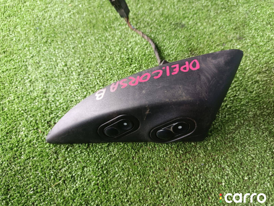 008008002, 90389335 блок управления стеклоподъемниками Opel Corsa B 1998г. - фото №2