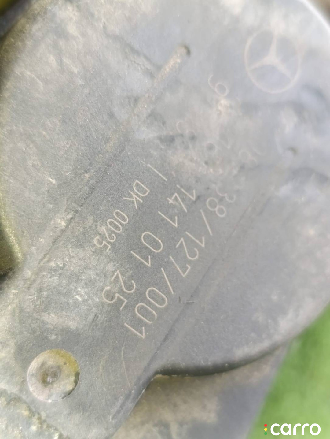 A1661410125 заслонка дроссельная Mercedes-Benz A W168 1998г. - фото №8