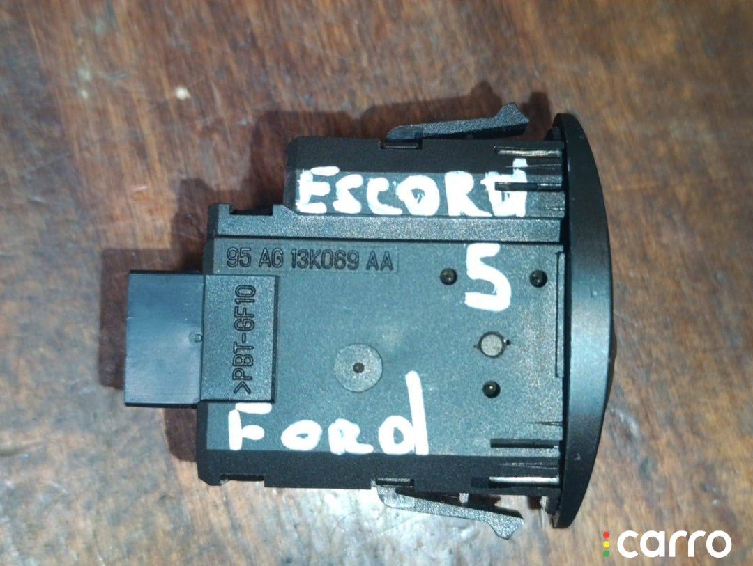 0307851419, 95AG13K069AA Кнопка корректора фар Ford Escort 5 1997г. - фото №2