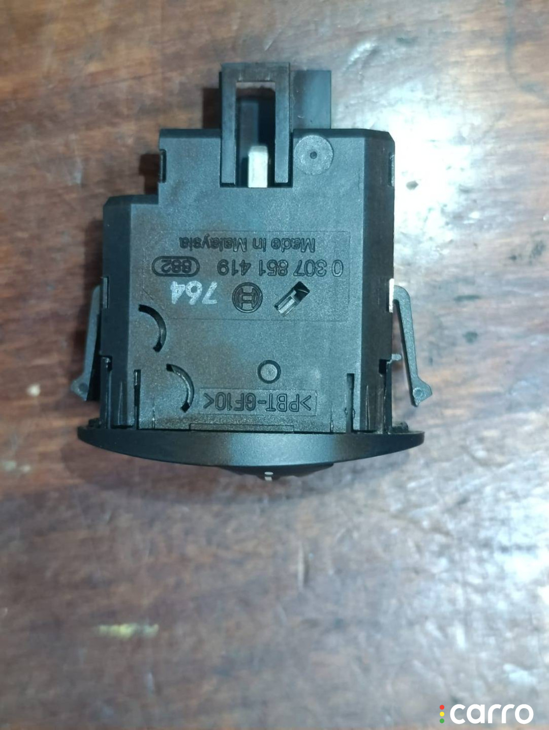 0307851419, 95AG13K069AA Кнопка корректора фар Ford Escort 5 1997г. - фото №3
