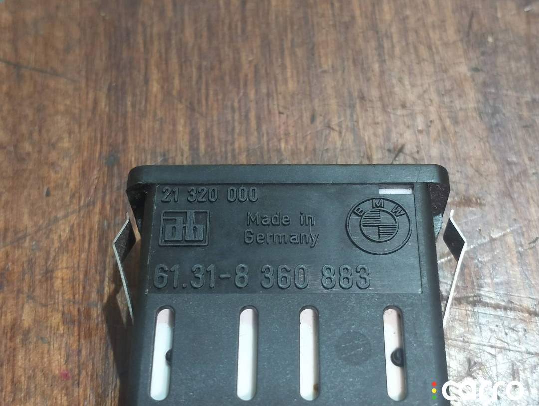 61318360883 Кнопка корректора фар BMW 3 E36 - фото №3