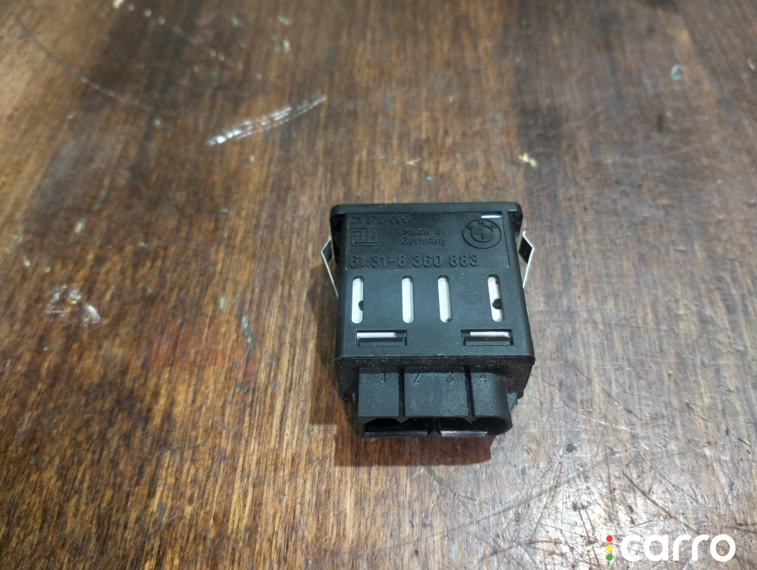 61318360883 Кнопка корректора фар BMW 3 E36 - фото №4