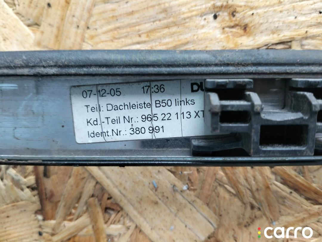 96522113XT Молдинг крыши левый Citroen C4 2006г. - фото №4