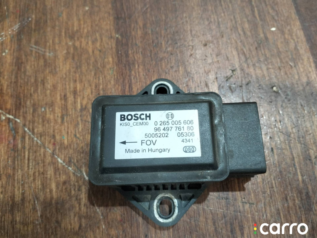 0265005606, 9649776180 Датчик курсовой устойчивости Citroen C4 2006г. - фото №1