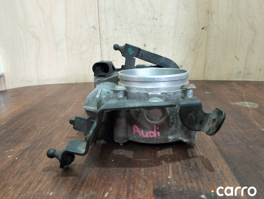 078133062C, 0280750003 заслонка дроссельная Audi A6 4F/C6 2005г. - фото №8