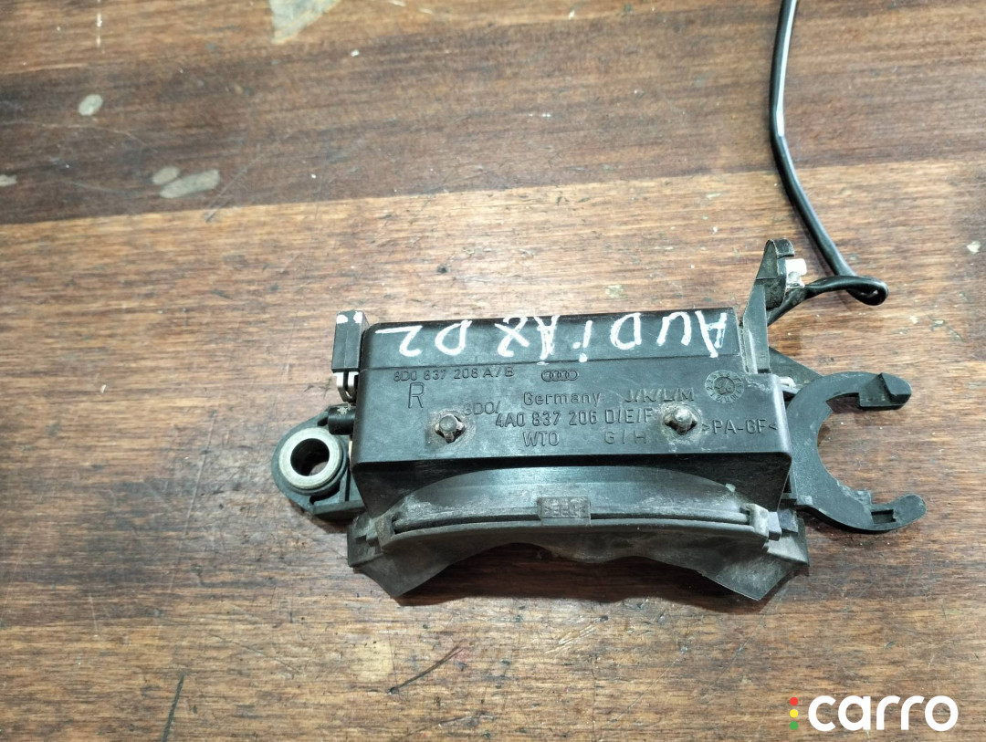 4A0837206, 8D0837208A ручка наружная двери передней правой Audi A8 D2/4D 1998г. - фото №5