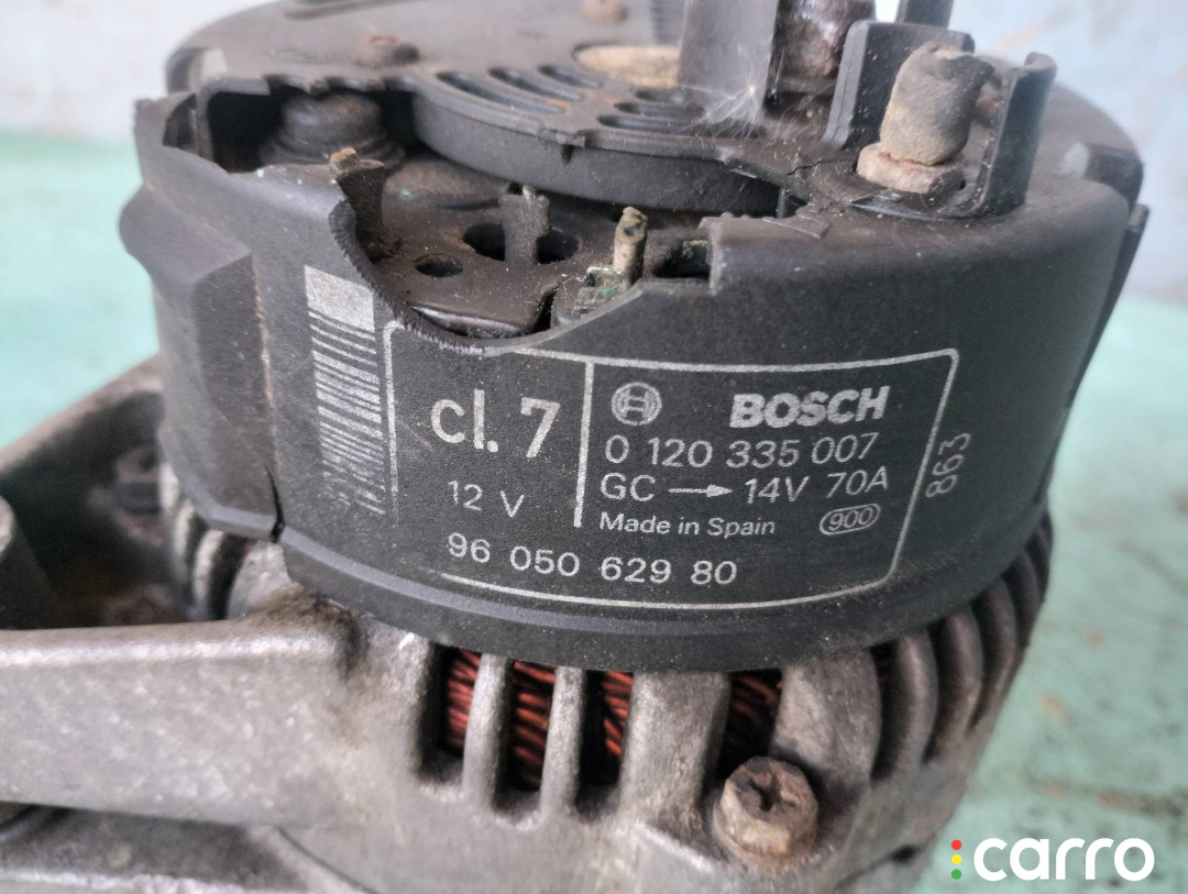 0120335007, 9605062980 Генератор Citroen Berlingo M49 1998г. - фото №7