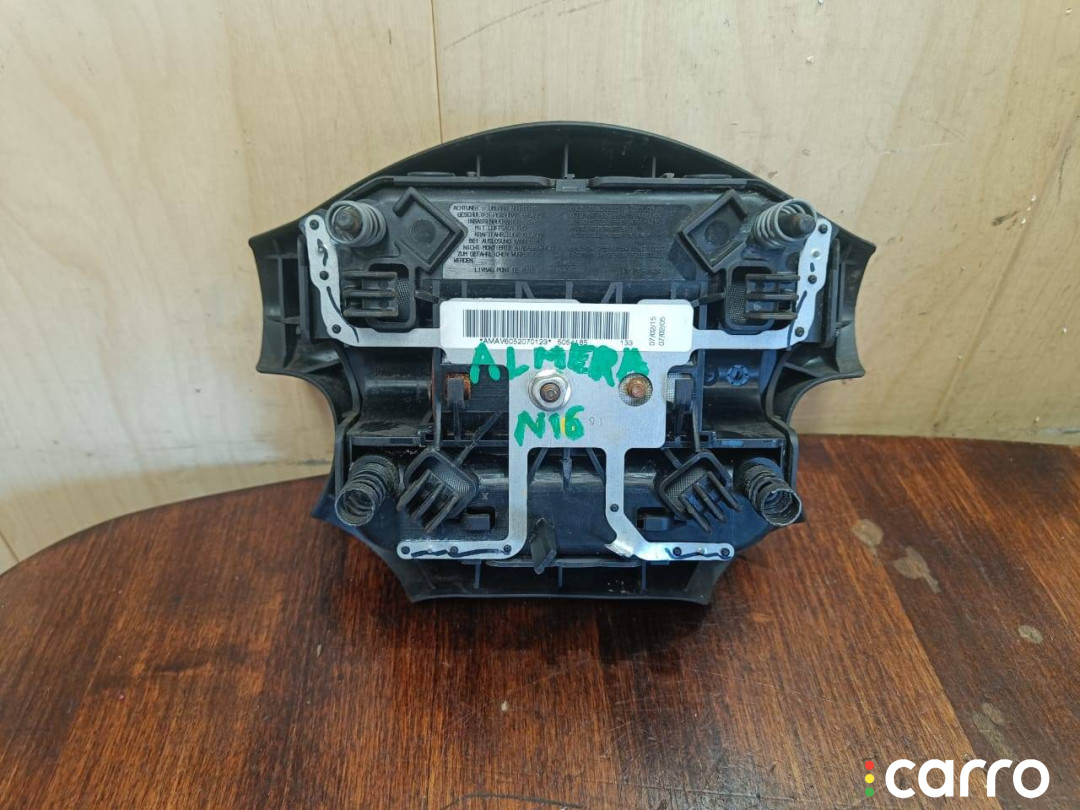 6005158 Подушка безопасности водителя Nissan Almera N16 - фото №4