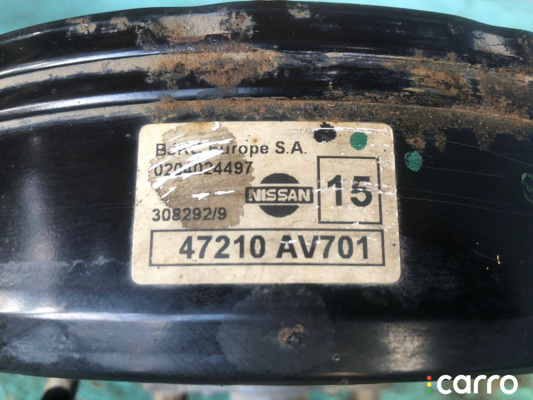 47210AV701 Вакуумный усилитель тормозов Nissan Primera P12 - фото №7