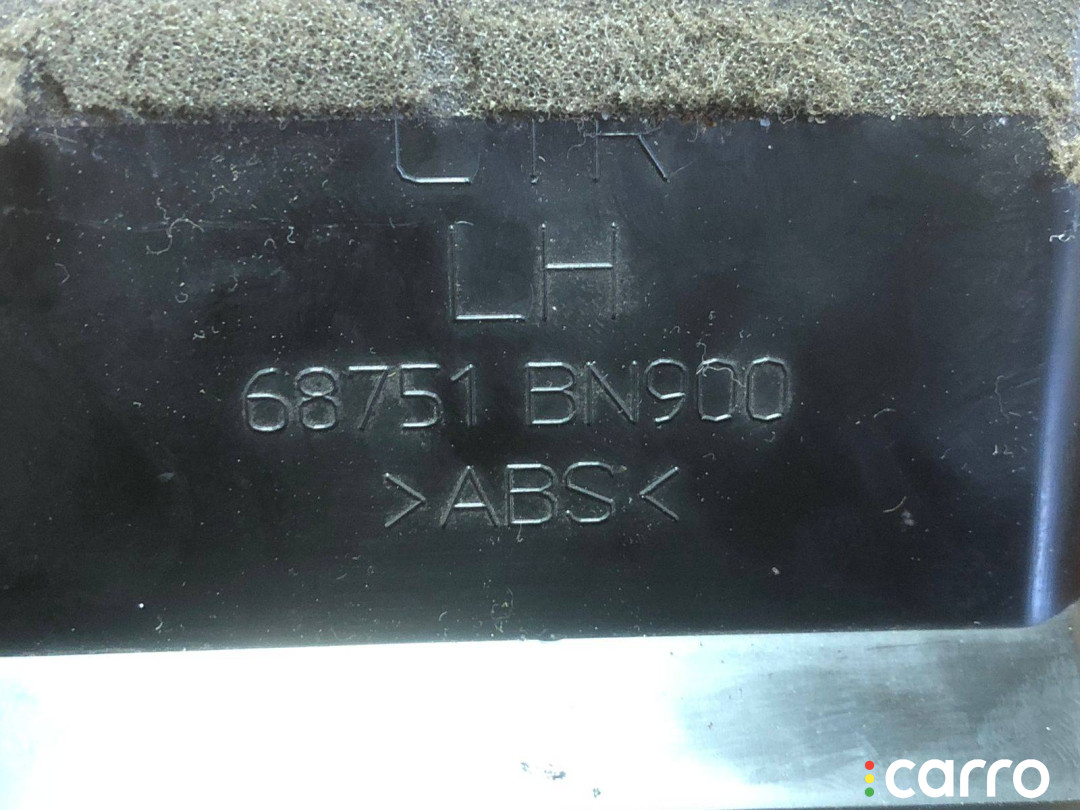 68751BN900 Дефлектор обдува салона левый Nissan Almera N16 - фото №7