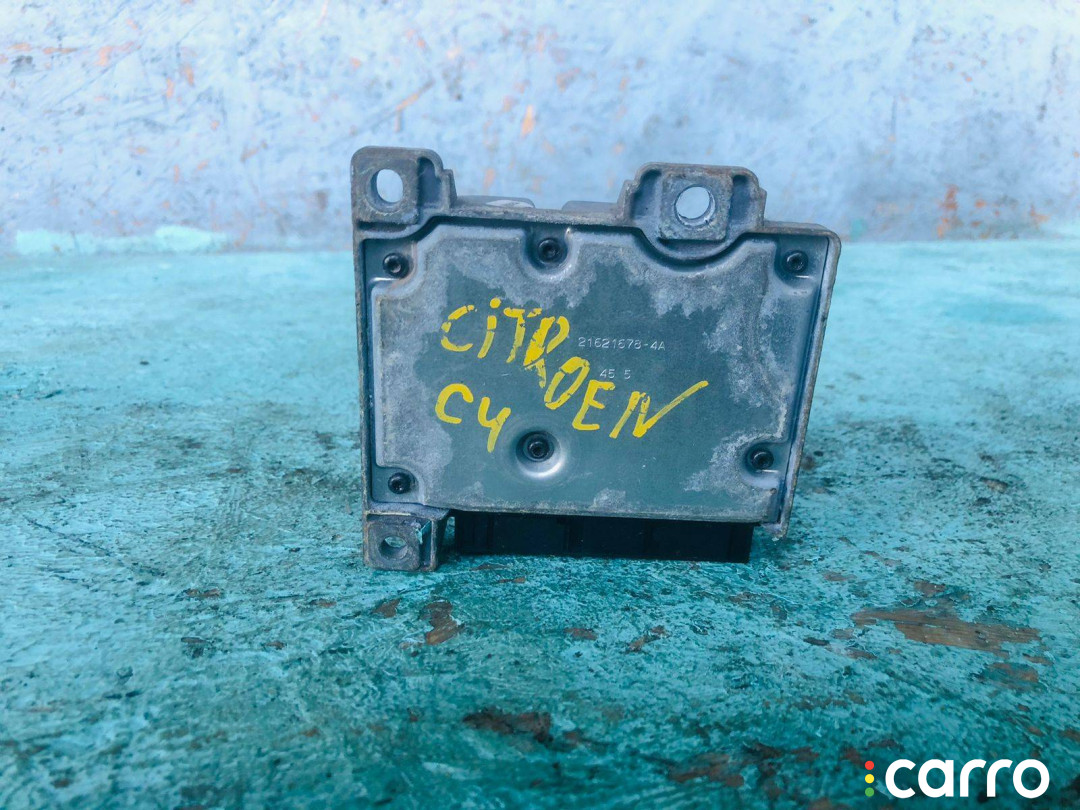 603725800 Блок AirBag Citroen C4 2010г. - фото №2