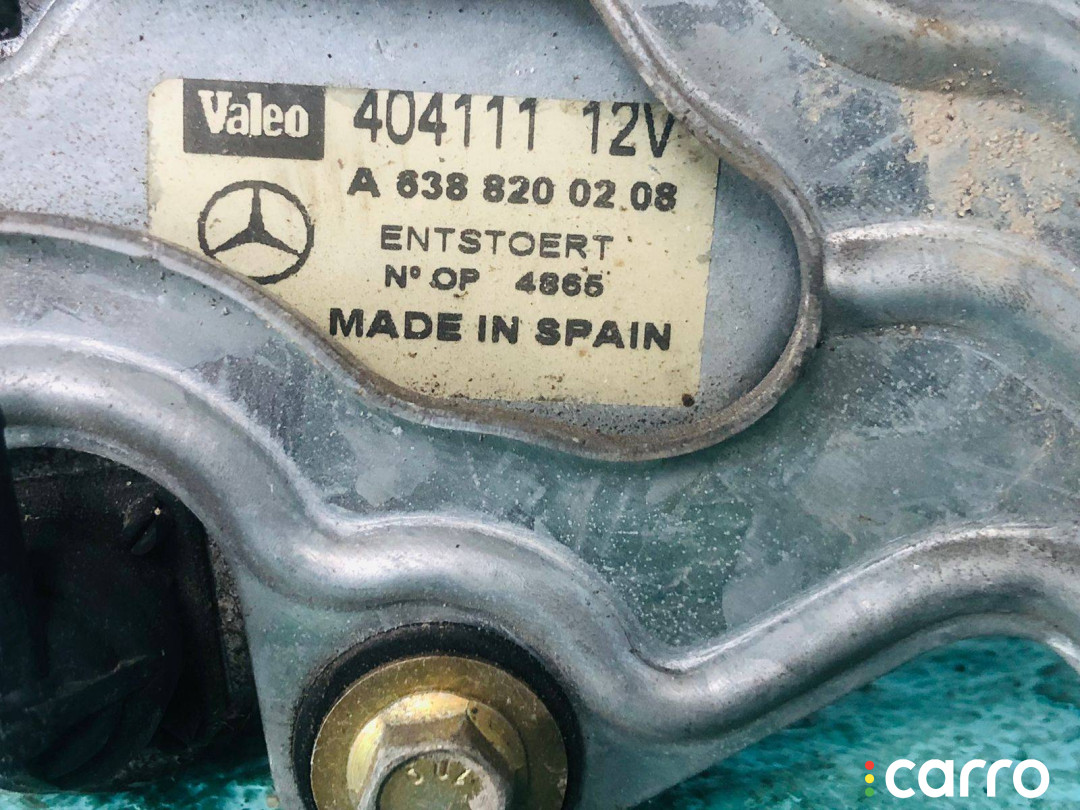 A6388200208 моторчик заднего стеклоочистителя (дворника) Mercedes-Benz Vito W638 2000г. - фото №8