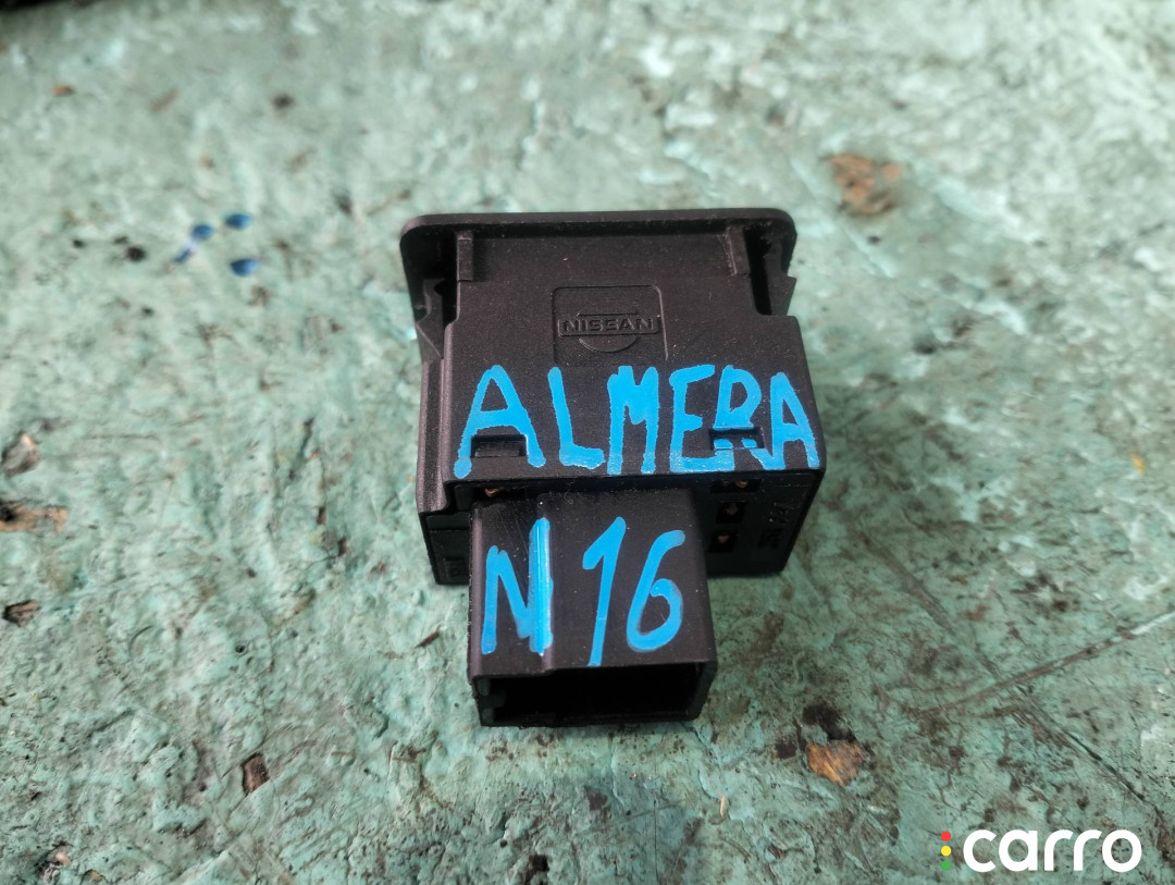 261247 Кнопка обогрева сидений передняя правая Nissan Almera N16 - фото №5