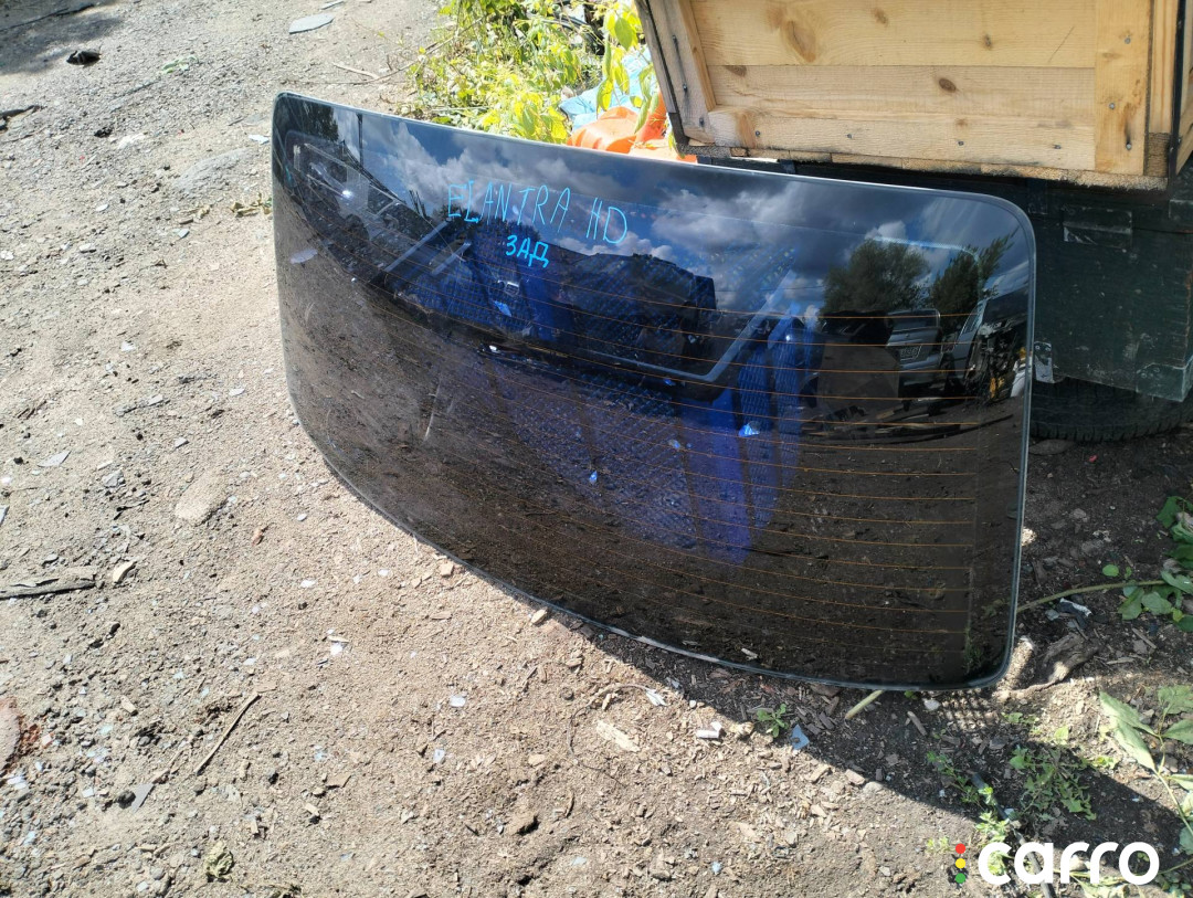 стекло заднее Hyundai Elantra 4 2008г. - фото №4