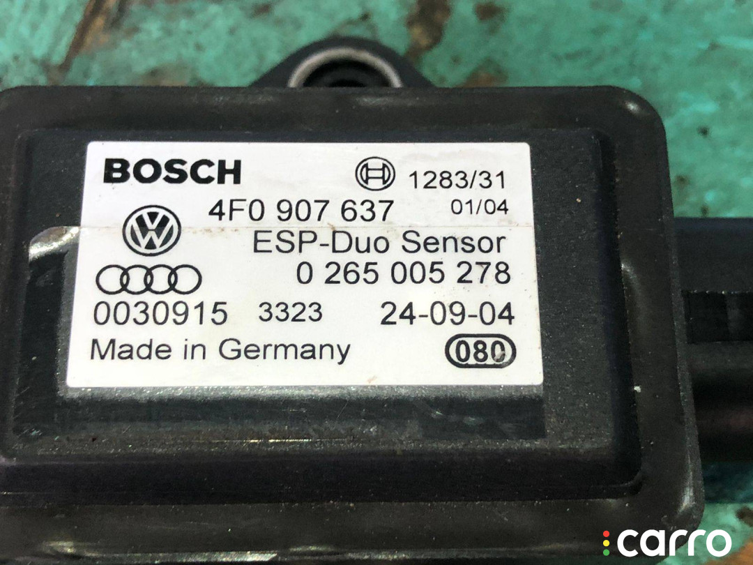4F0907637 Датчик ускорения Audi A6 4F/C6 2005г. - фото №8