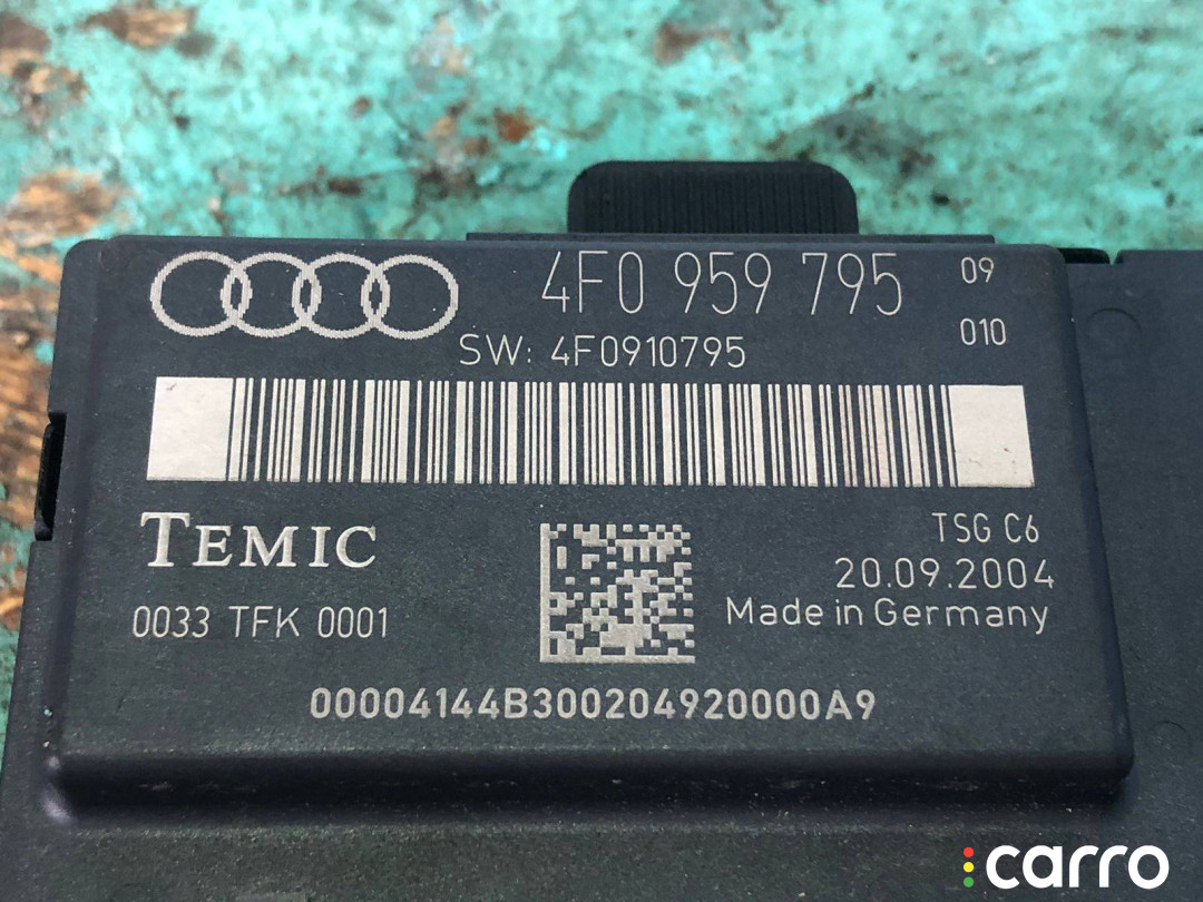4F0959795 Блок комфорта Audi A6 4F/C6 2005г. - фото №7