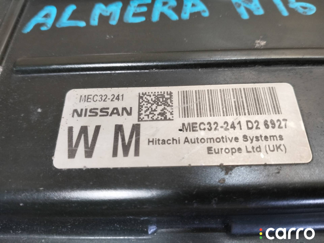 MEC32241 Блок управления двигателем Nissan Almera N16 - фото №6
