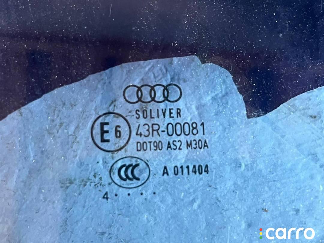 стекло двери задней левой Audi A6 4F/C6 2005г. - фото №3
