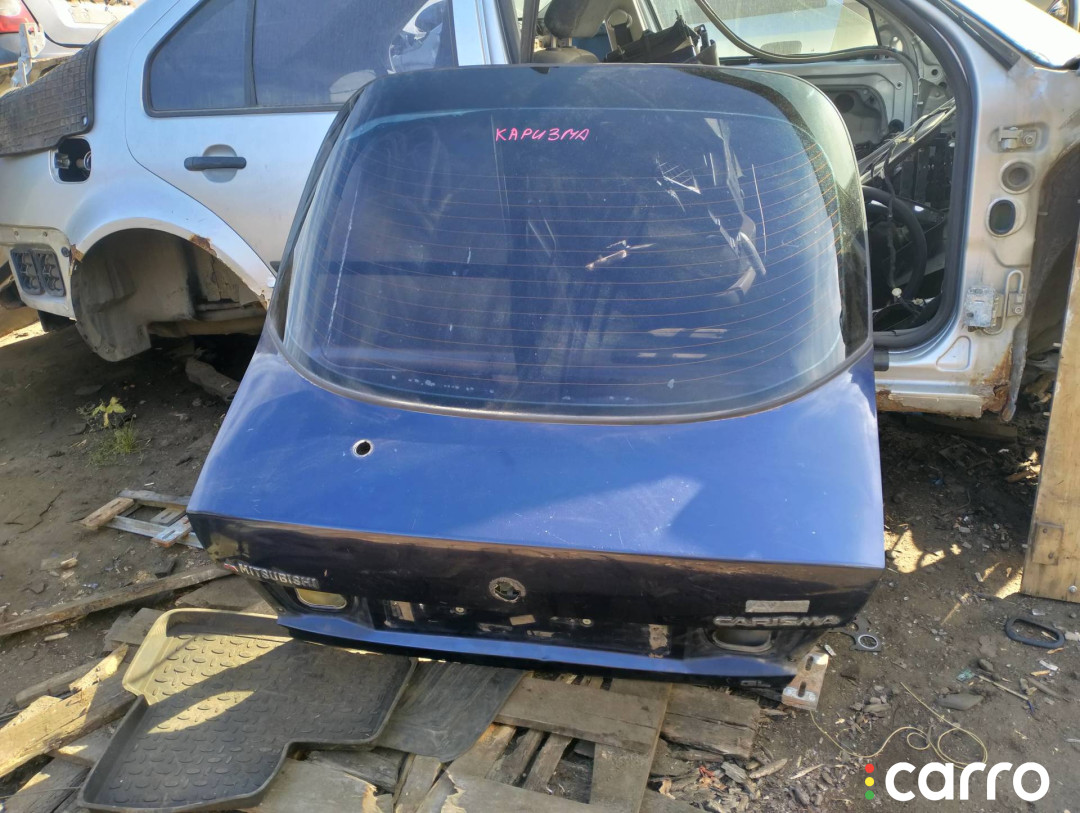 Крышка багажника (дверь 3-5) Mitsubishi Carisma 1997г. - фото №2