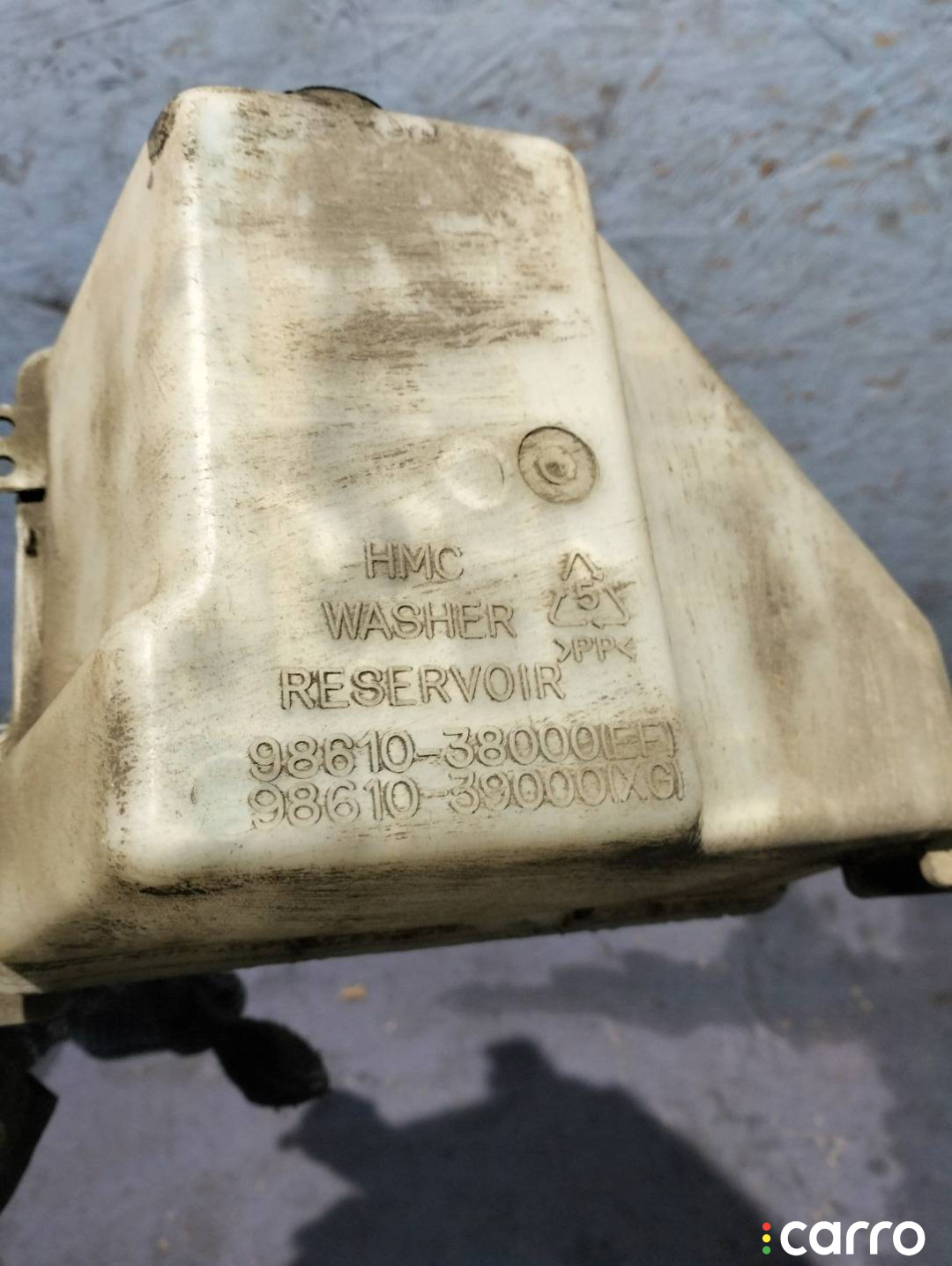 9861039000, 98610-38000 бачок омывателя Hyundai Sonata EF - фото №7
