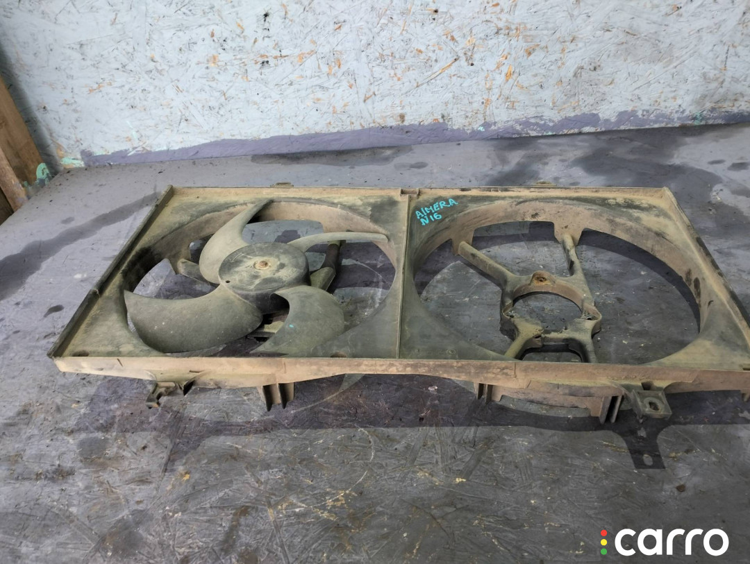 21400HSD00, 8240297 Вентилятор радиатора Nissan Almera N16 - фото №6