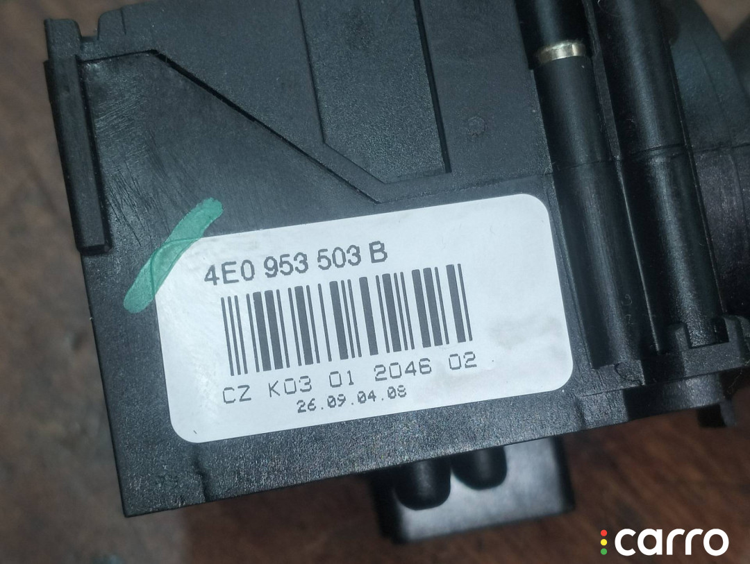 4E0953503B Переключатель дворников Audi A6 4F/C6 2005г. - фото №8