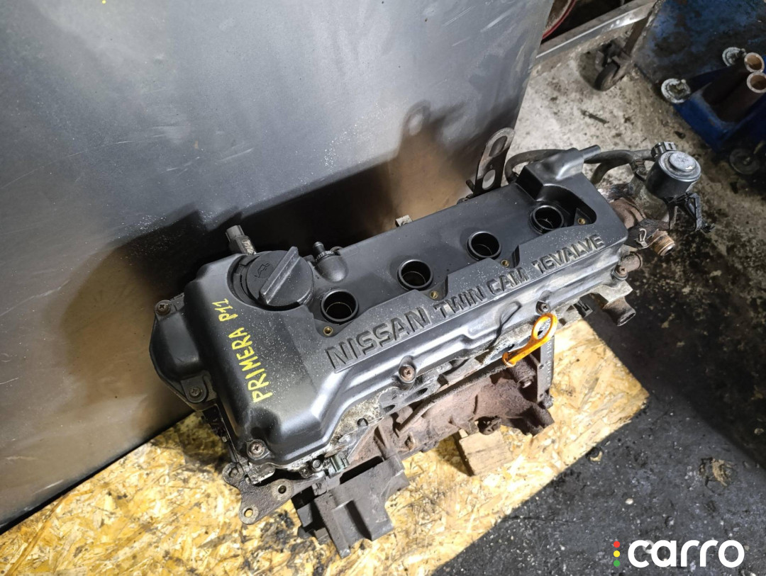 QG18DE, QG18, 9F6UKR1 Двигатель Nissan Primera P11 2001г. - фото №1