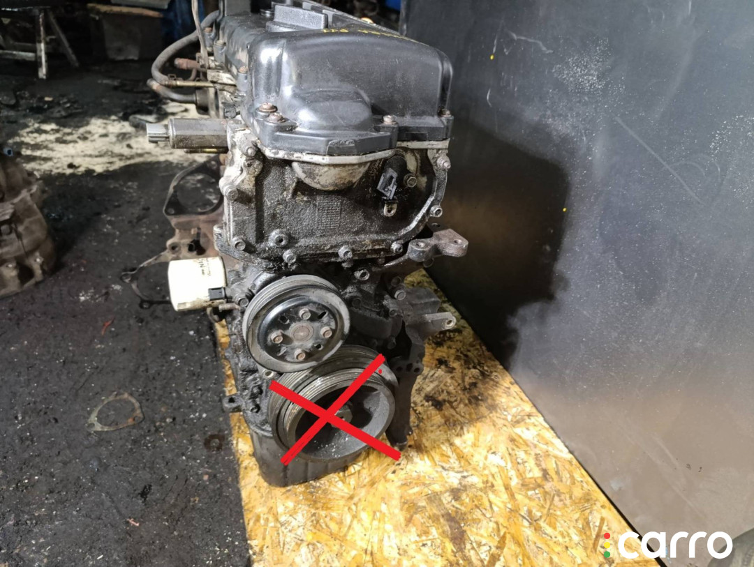 QG18DE, QG18, 9F6UKR1 Двигатель Nissan Primera P11 2001г. - фото №2