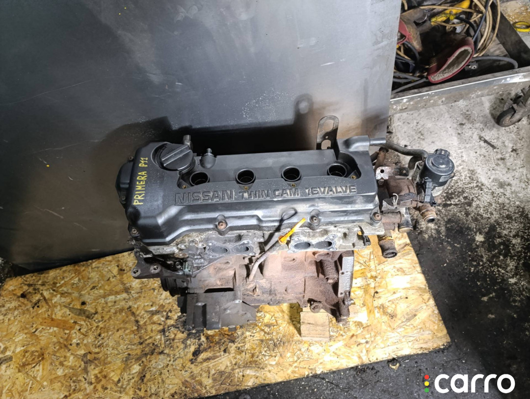 QG18DE, QG18, 9F6UKR1 Двигатель Nissan Primera P11 2001г. - фото №6