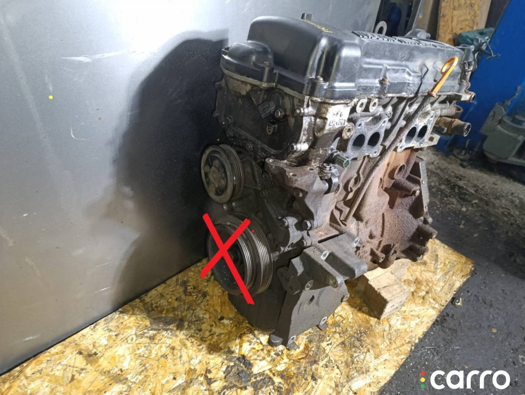 QG18DE, QG18, 9F6UKR1 Двигатель Nissan Primera P11 2001г. - фото №8