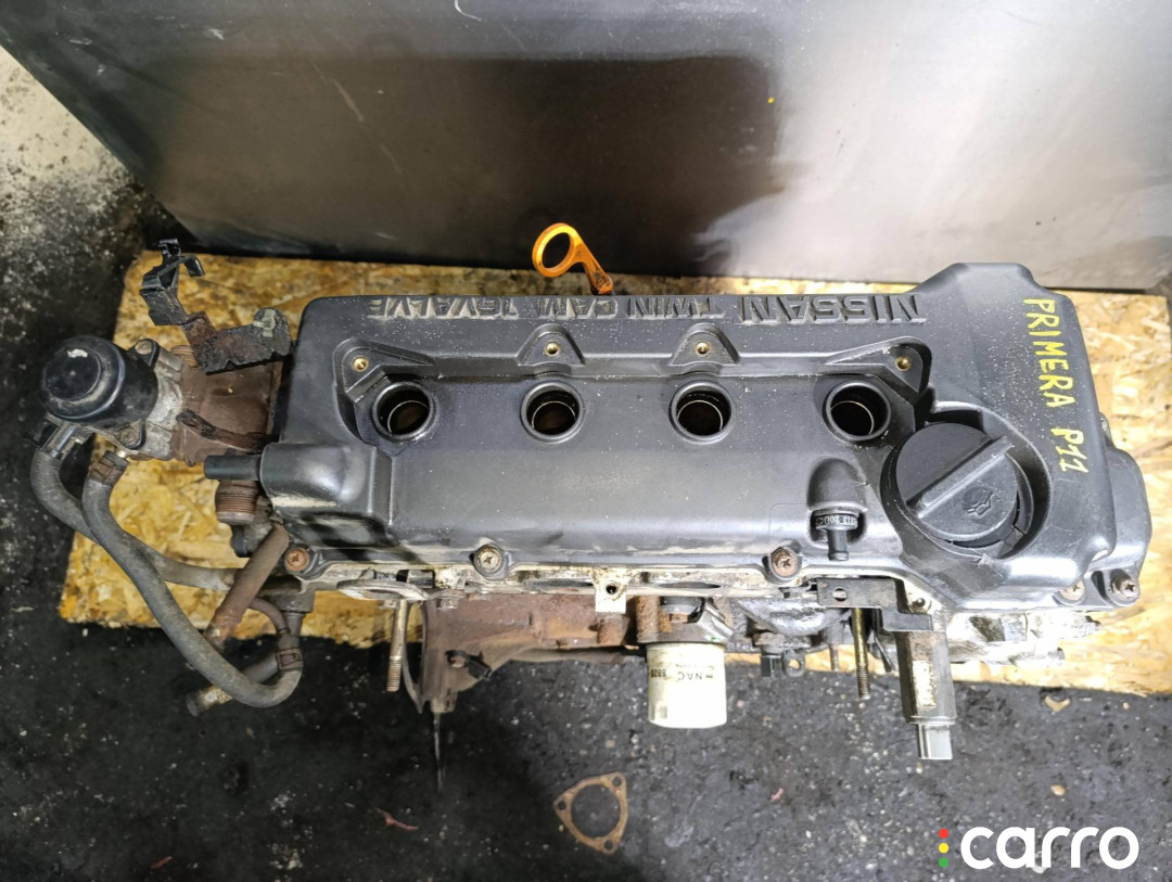 QG18DE, QG18, 9F6UKR1 Двигатель Nissan Primera P11 2001г. - фото №10