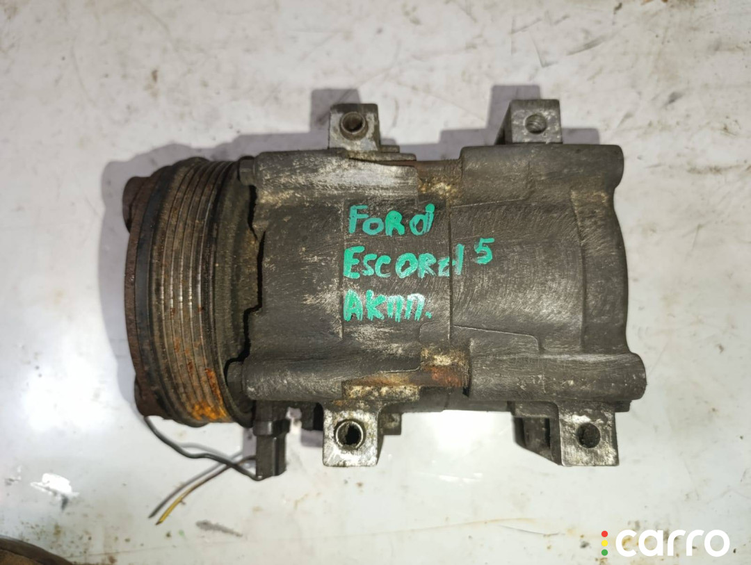 Компрессор кондиционера Ford Escort 5 1997г. - фото №2