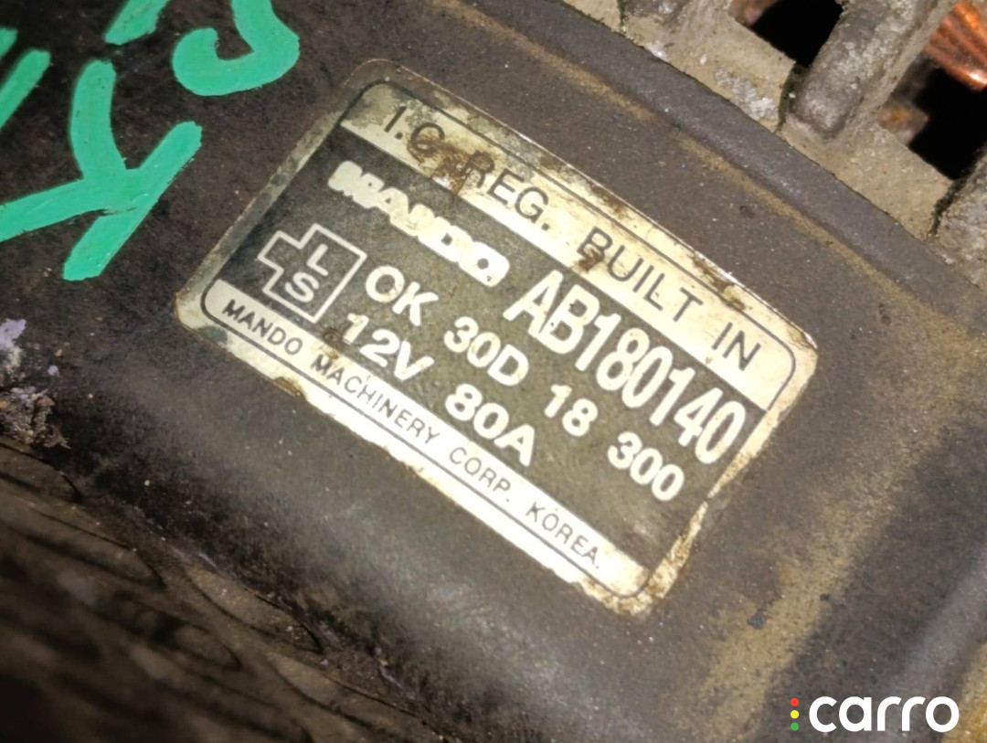 OK30D18300, AB180140 Генератор Kia Shuma 2 2001г. - фото №9